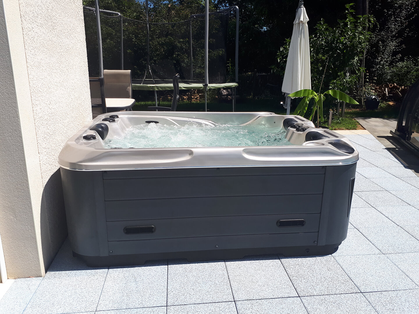 Spa sur terrasse revd'eau