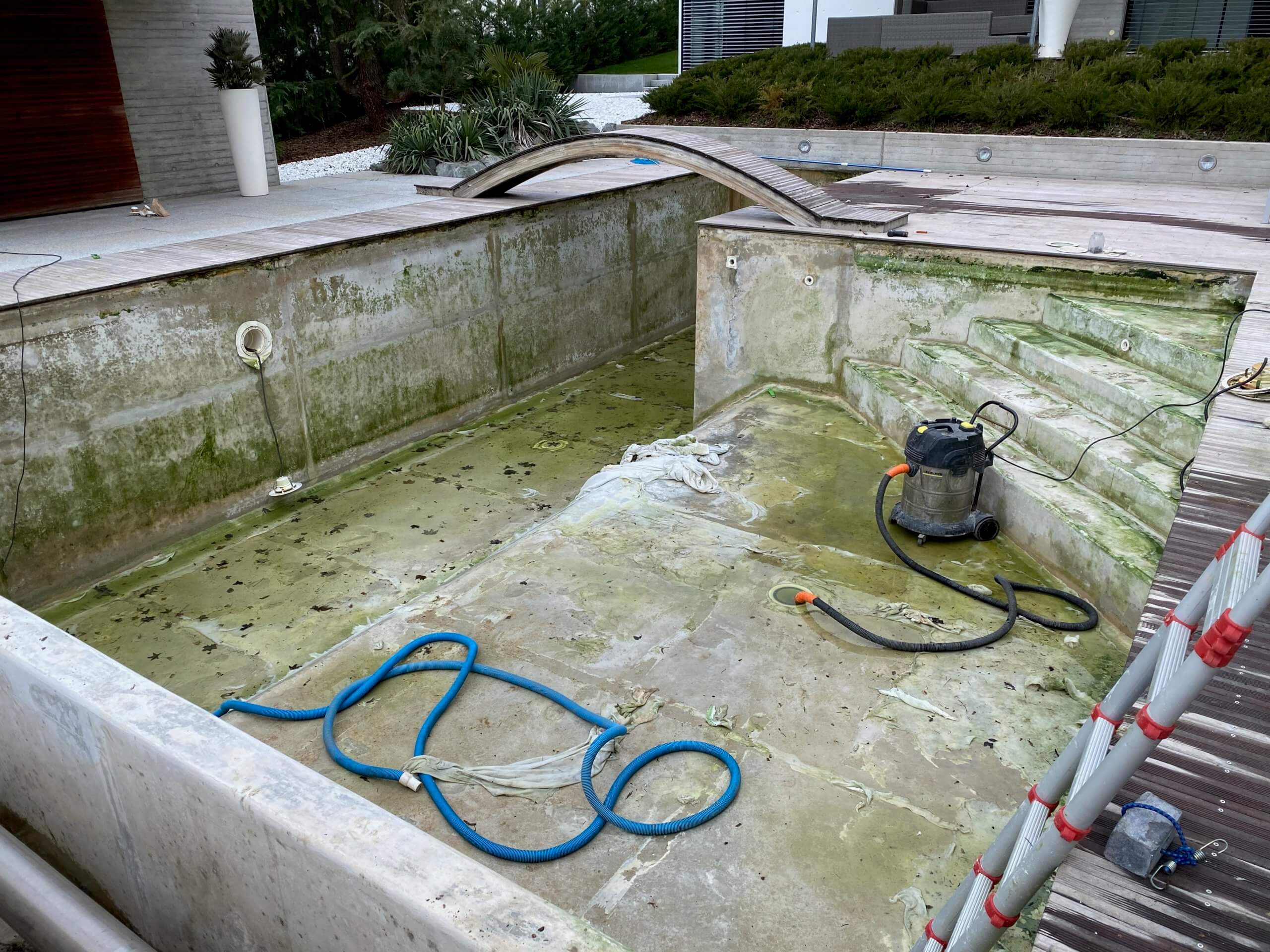 rénovation piscine béton